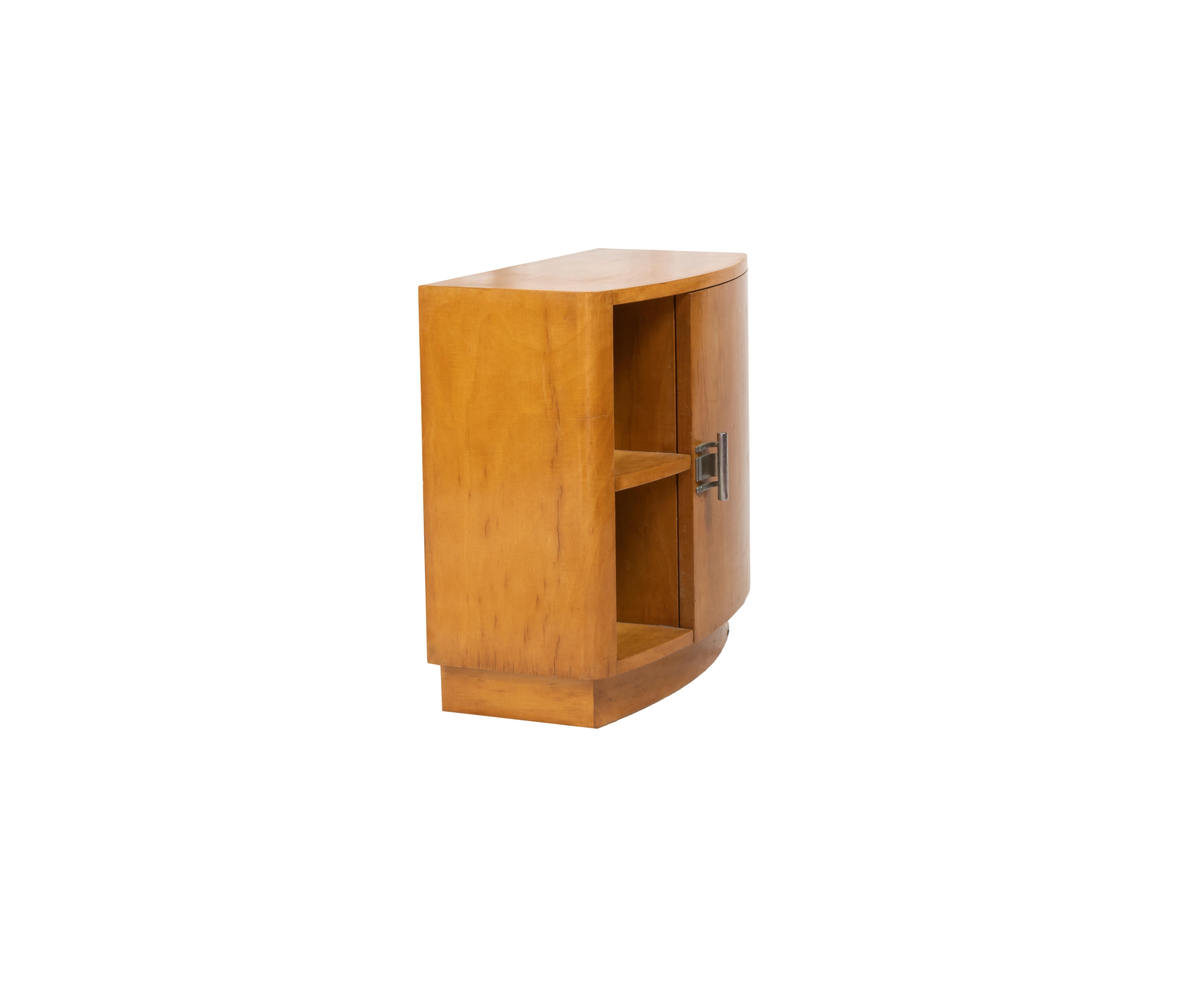 Kleine Kommode aus Spruce-Holz im Art déco-Stil, 1940er Jahre (20. Jahrhundert) im Angebot