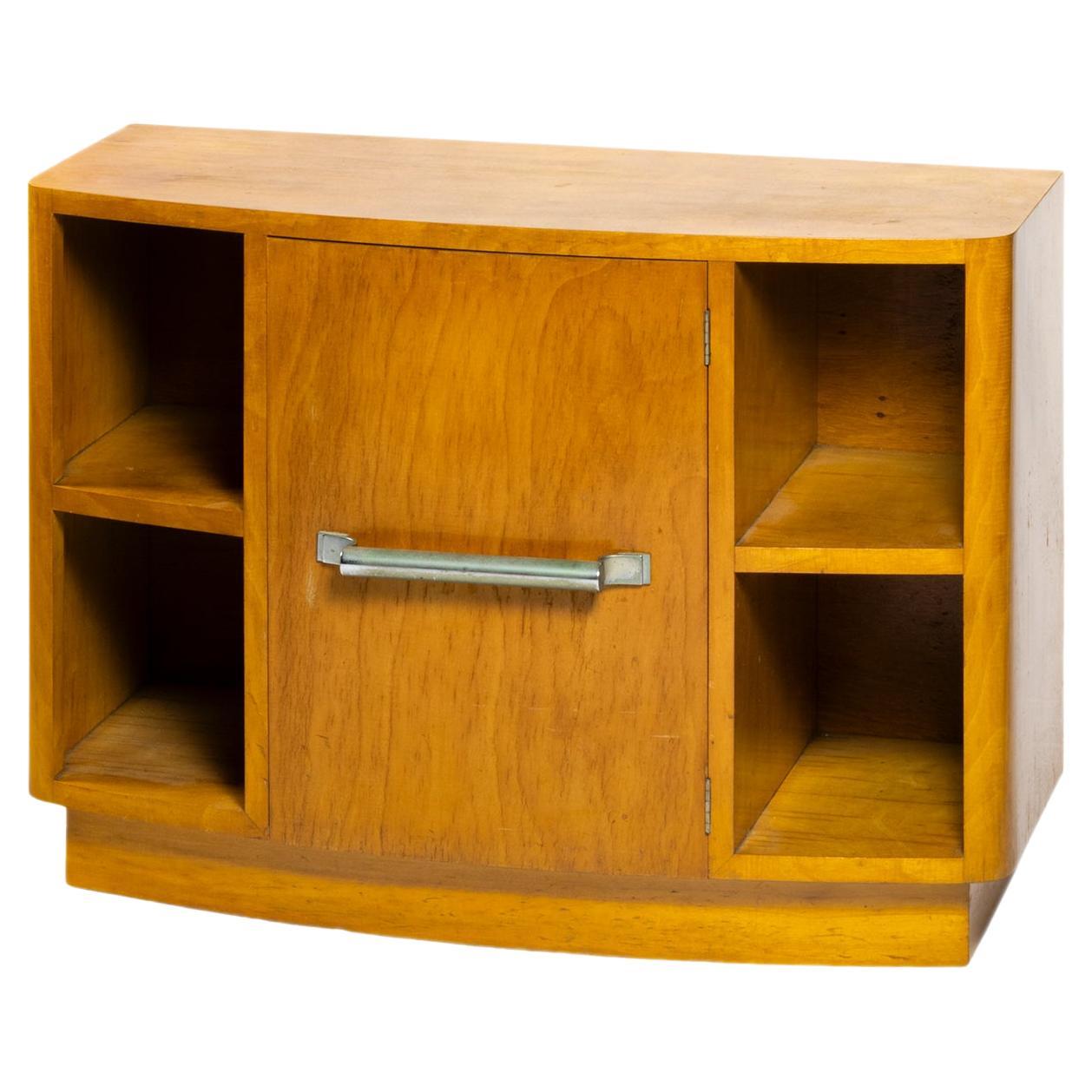 Piccola commode in legno d'abete Art Déco, anni '40 in vendita