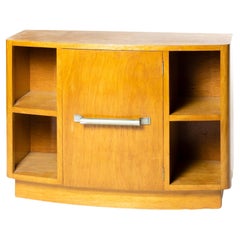 Piccola commode in legno d'abete Art Déco, anni '40