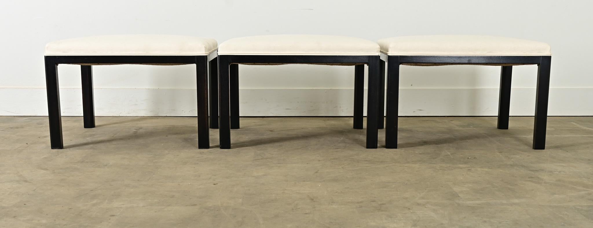 Art Deco Square Bench For Sale 1