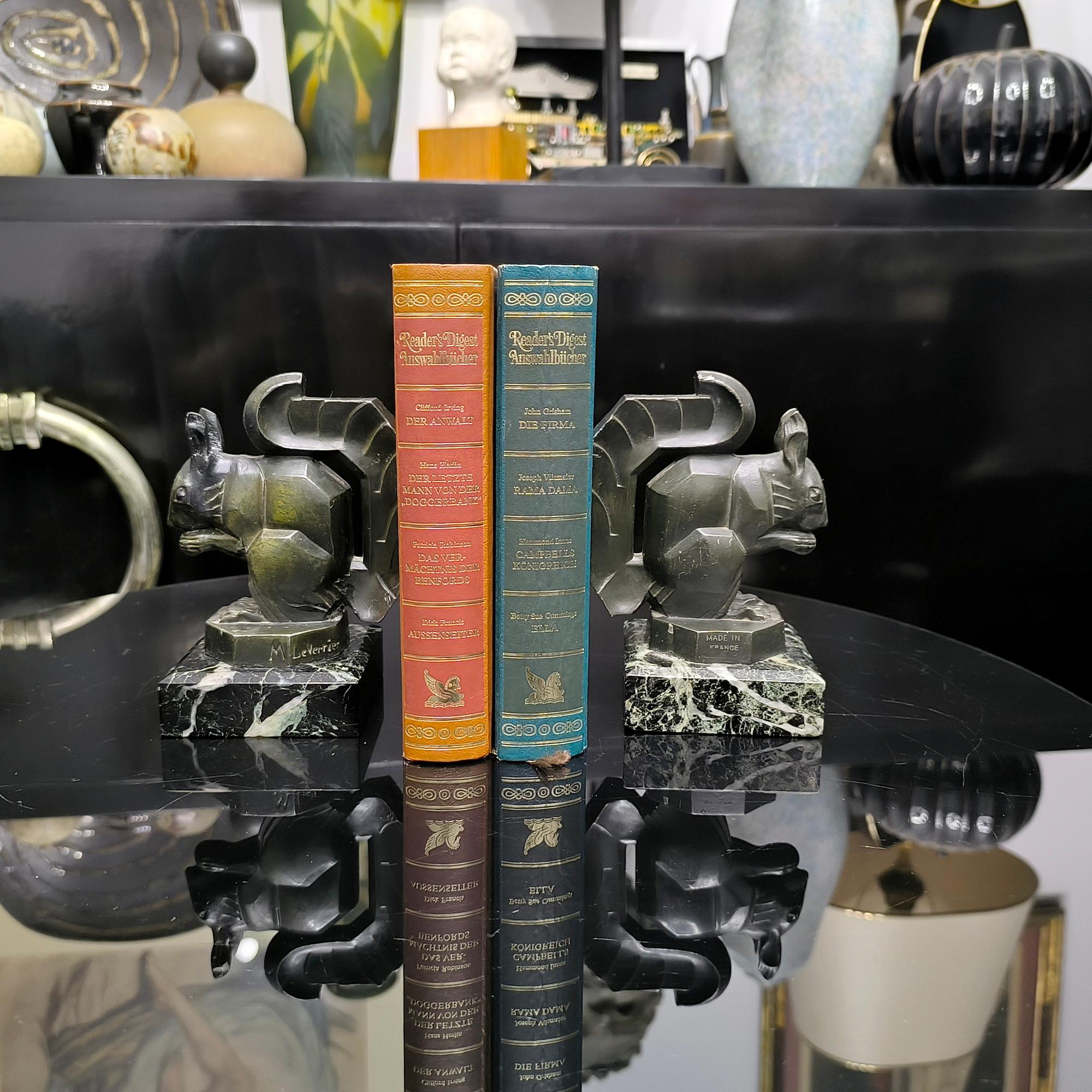 Max Le Verrier Bookends - 20 For Sale at 1stDibs | m le verrier