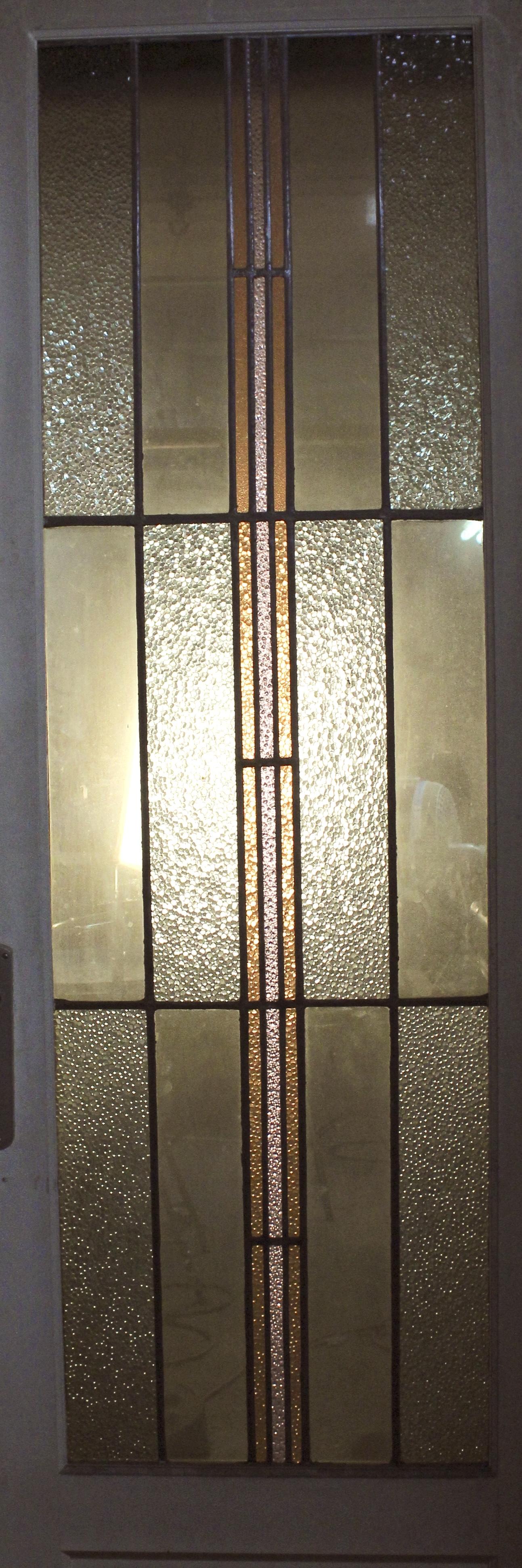 Art Déco Porta Art Deco Stained Glass 27