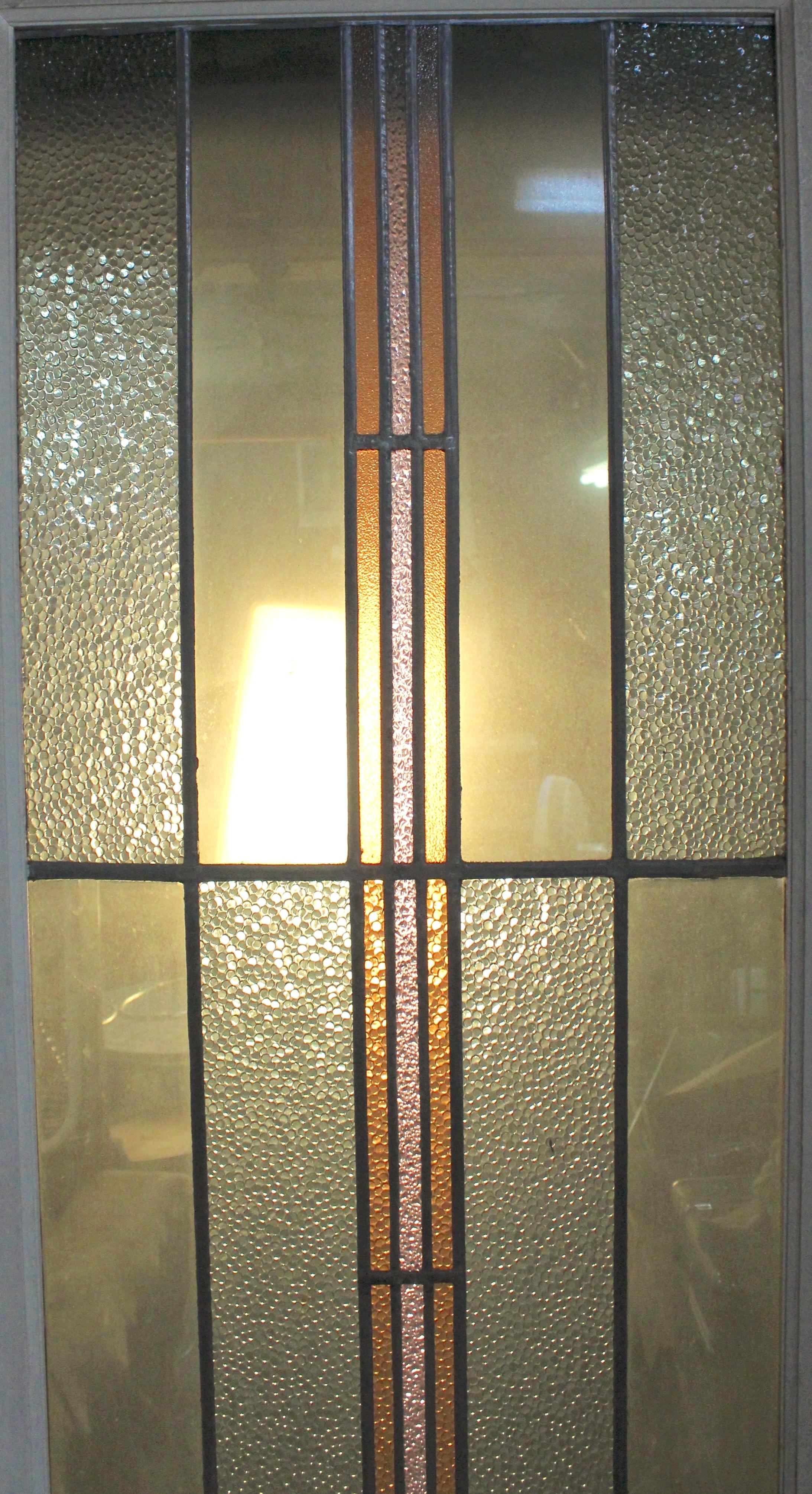 Porta Art Deco Stained Glass 27