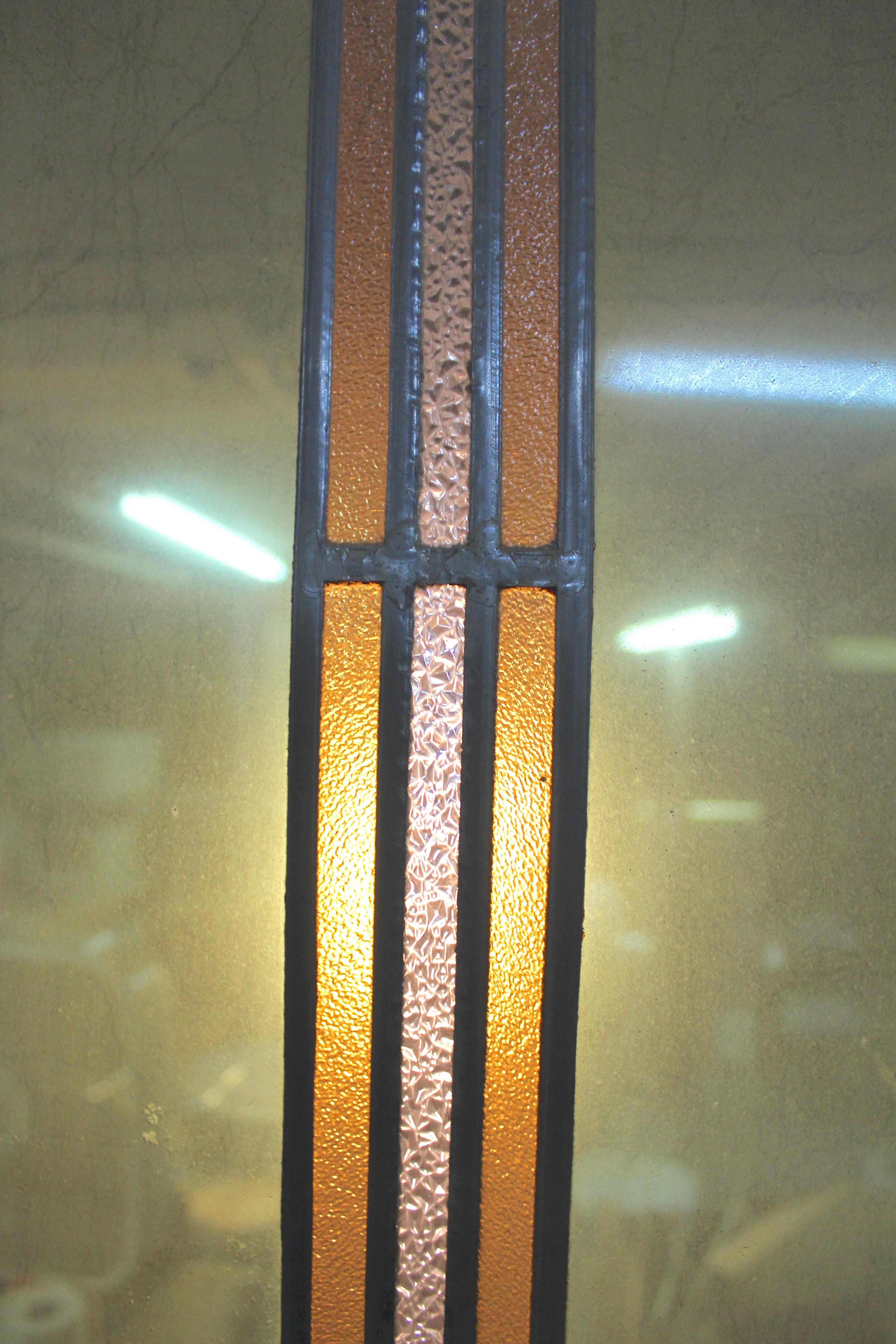 Porta Art Deco Stained Glass 27