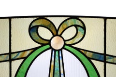 Art Deco Stained-Glass Panel, Belgium ca. 1920