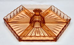 Service Val Saint Lambert, Luxval, estampillé Art Déco