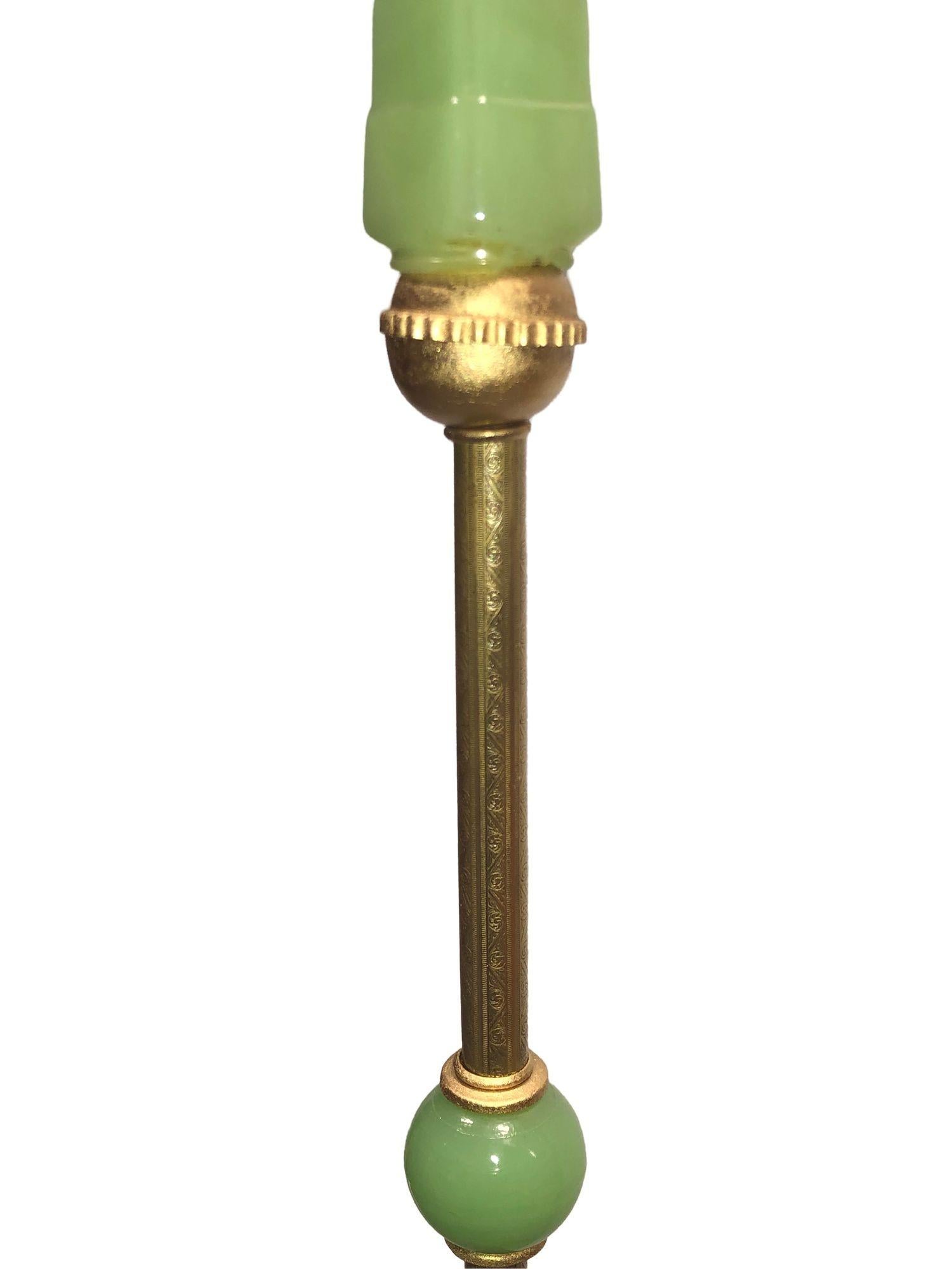 Art Deco Standing Brass Birdcage For Sale 1
