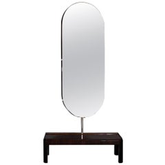 Art Deco Standing Rotable Mirror, 1930s