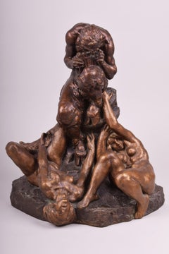 Art Deco Statue, Bronze, Czech Republic, Original Condition, 1920s