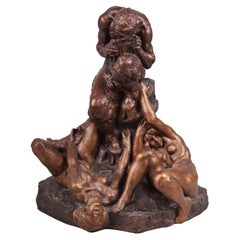 Art Deco Statue, Bronze, Czech Republic, Original Condition, 1920s