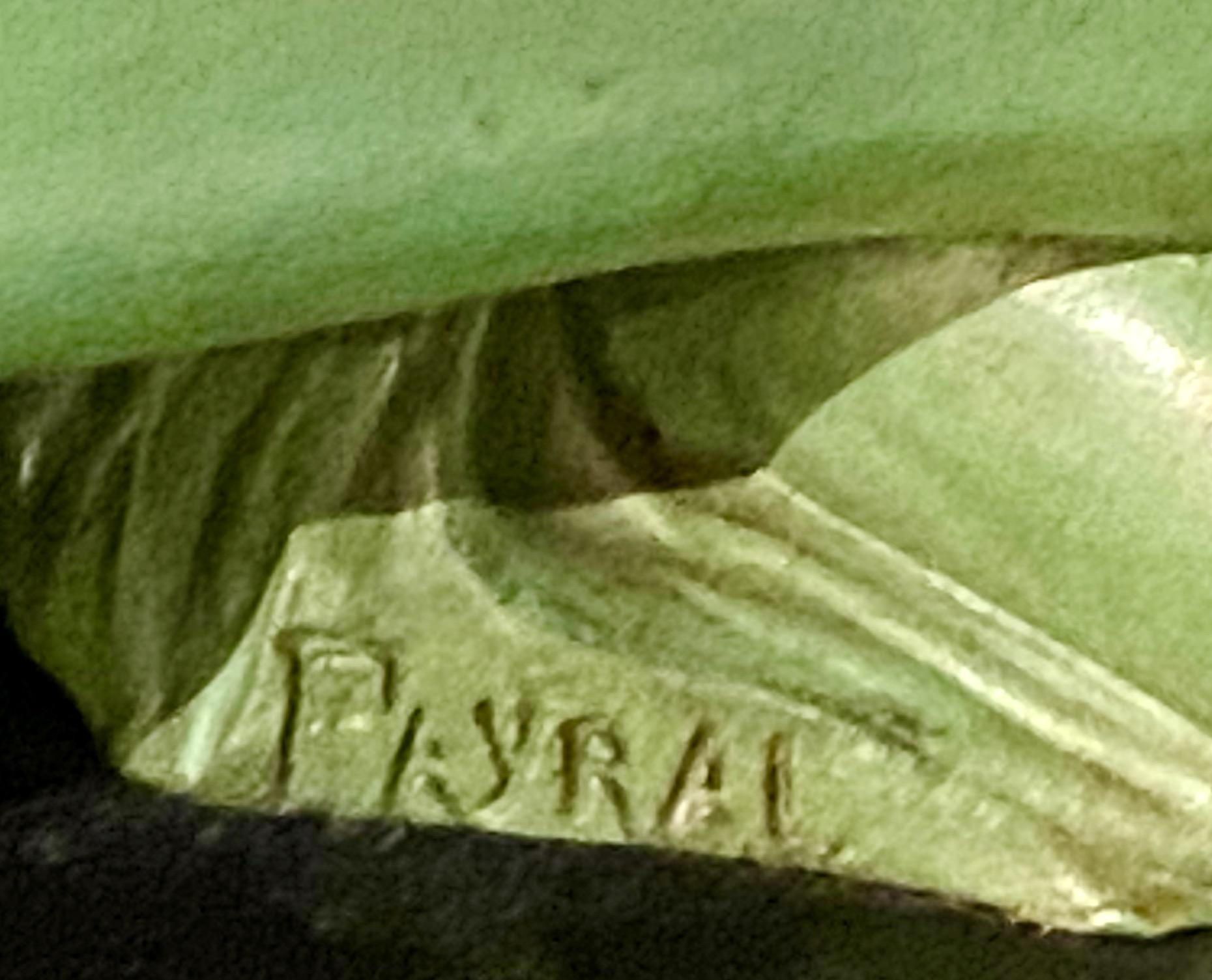 Art Deco Statue Seduction by Fayral for LeVerrier In Good Condition In Oakland, CA
