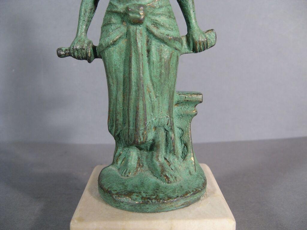Statuette Art déco d'une femme avec un cimitre par A. Rucho (1930s) -1Y06 Bon état à Bordeaux, FR