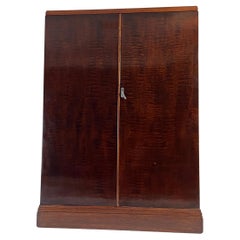 Vintage Art Deco Steamer Armoire