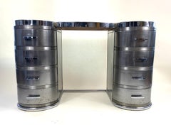 Art Deco Steel Table Attributed to Hawker Aircraft, 1930’s - 1940’s