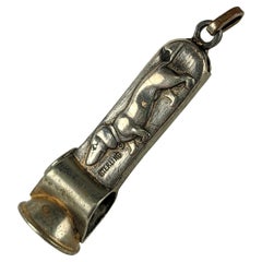 Art Deco Sterling Daschund Cigarette Cutter