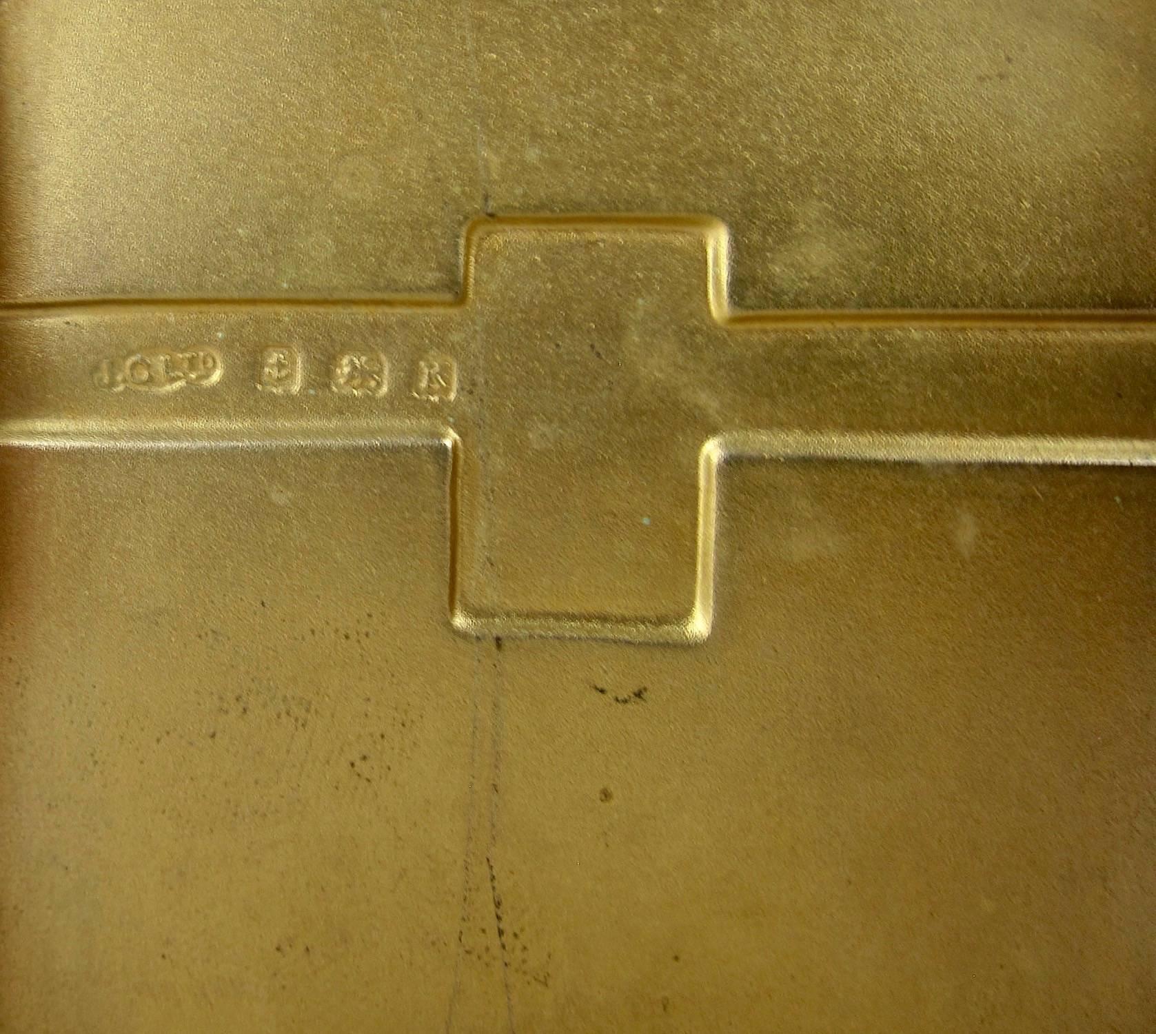 Art Deco Sterling Silver and Guilloche Enamel Cigarette Case by Joseph Gloster 2