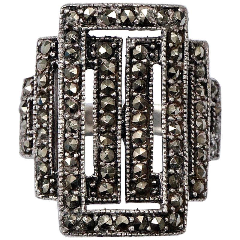 Marcacite Rings Antique Marcasite Jewelry & Watches - 145 For Sale at 1stDibs | 1920's ...