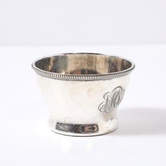 Art Deco Sterling Silver Bailey, Banks & Biddle Finger Bowl Monogram JNS