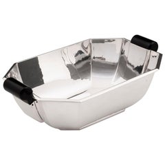 Vintage Art Deco Sterling Silver Bowl by William Comyns, 20th Century