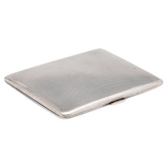 Portasigarette in argento Sterling Art Deco - Oreficeria & Argenteria