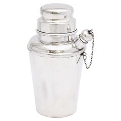 Vintage Art Deco Sterling Silver Cocktail Shaker