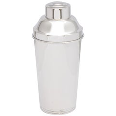 Art Deco Sterling Silver Cocktail Shaker, S. Kirk and Son