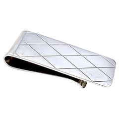 Louis Vuitton Ogive Chain Money Clip Metal Silver For Sale at 1stDibs