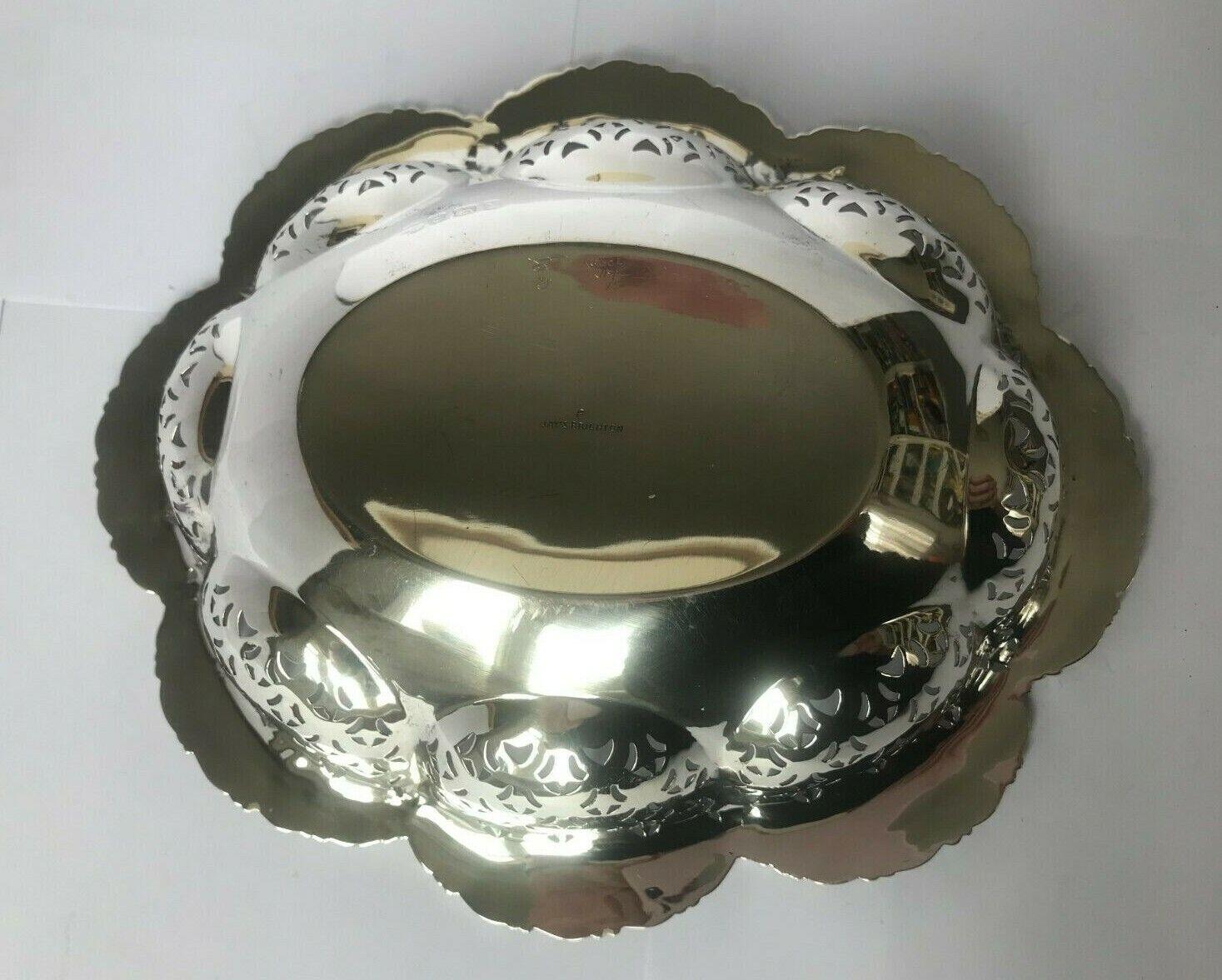 Art Deco Sterling Silver Pierced Dish, 1922 For Sale 5