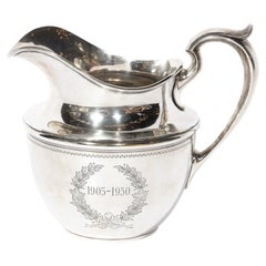 Art Deco Sterling Silver Pitcher  by Gorham for J.E. Caldwell 