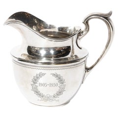 Art Deco Sterling Silver Pitcher by Gorham for J.E. Caldwell