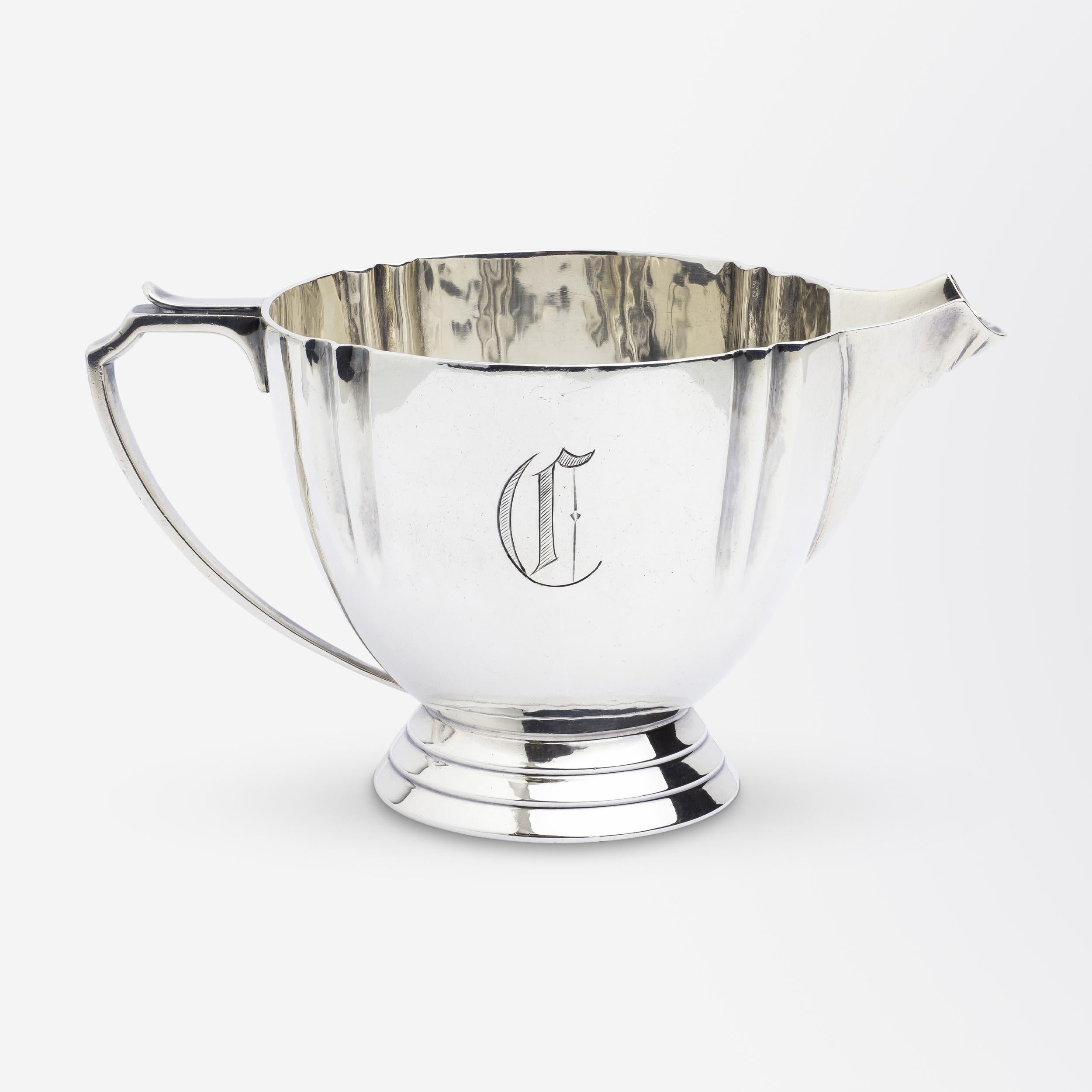 Women's or Men's Art Deco Sterling Silver Tea Service by H Pidduck & Sons