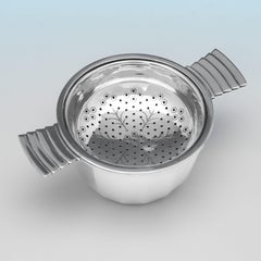 Teestreuer aus Sterlingsilber im Art déco-Stil aus dem Jahr 1935