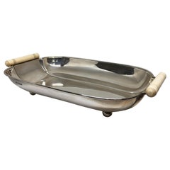 Art Deco Sterling Silver Tray or Fruit Bowl