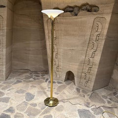 Mid Century Modern Stiffel  Tulip Torchiere Brass Floor Lamp Chicago