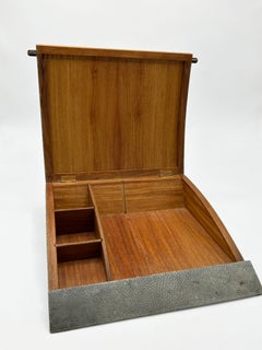 Art Deco Rochenhaut-Schmuckkästchen