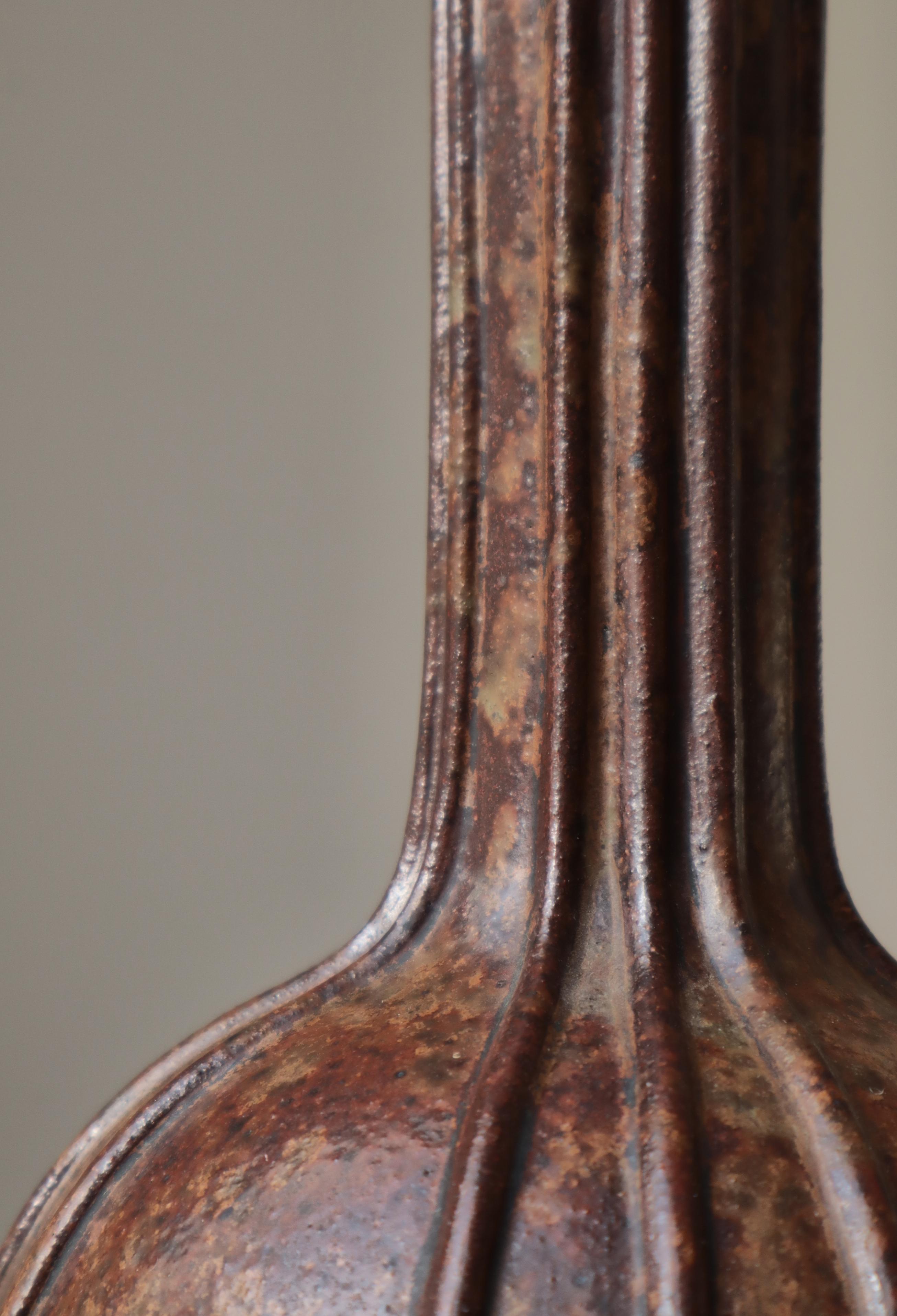 Art Deco Stoneware Table Lamp 