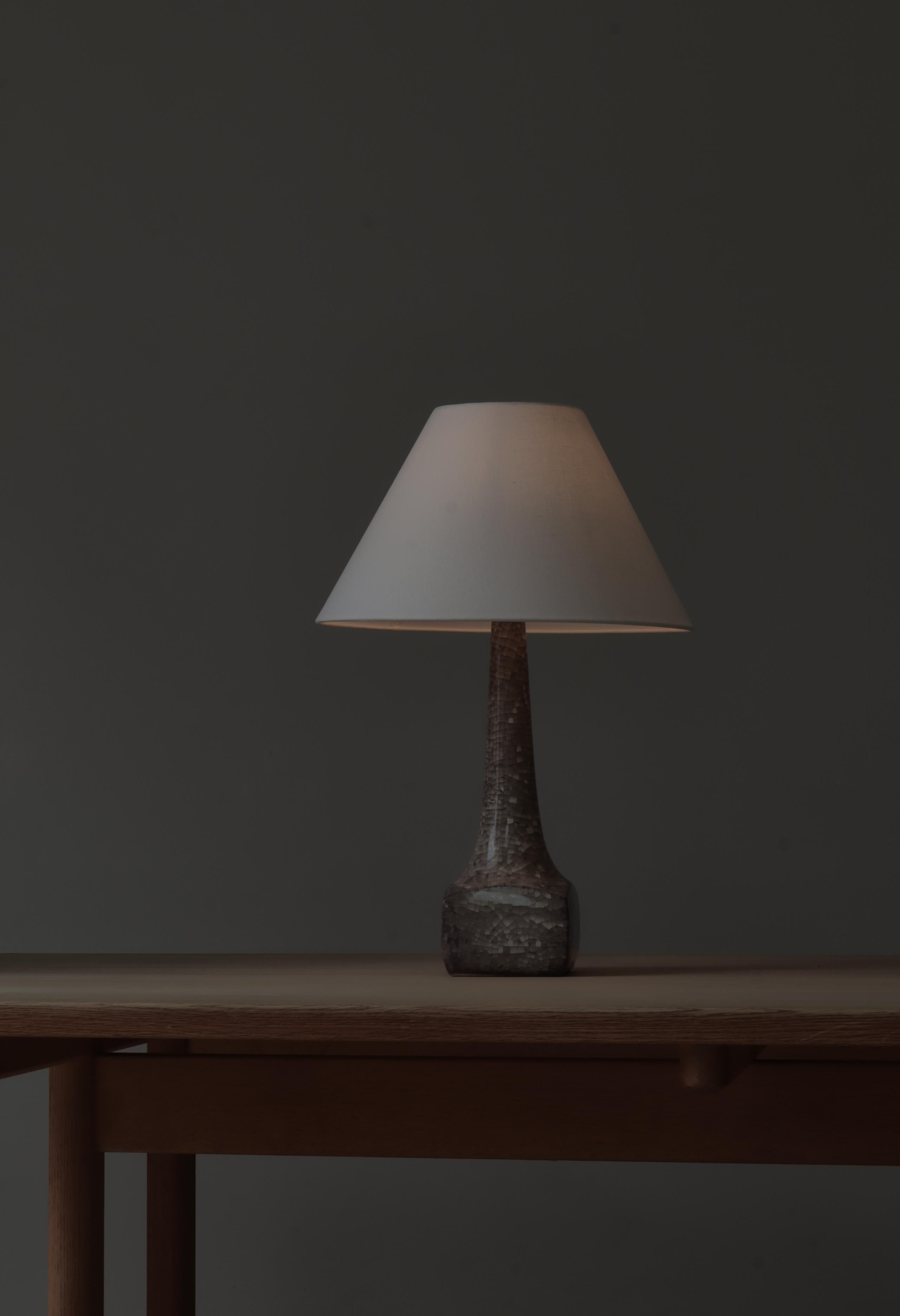 Art Deco Stoneware Table Lamps by Michael Andersen & Sons, Denmark, 1940s For Sale 2