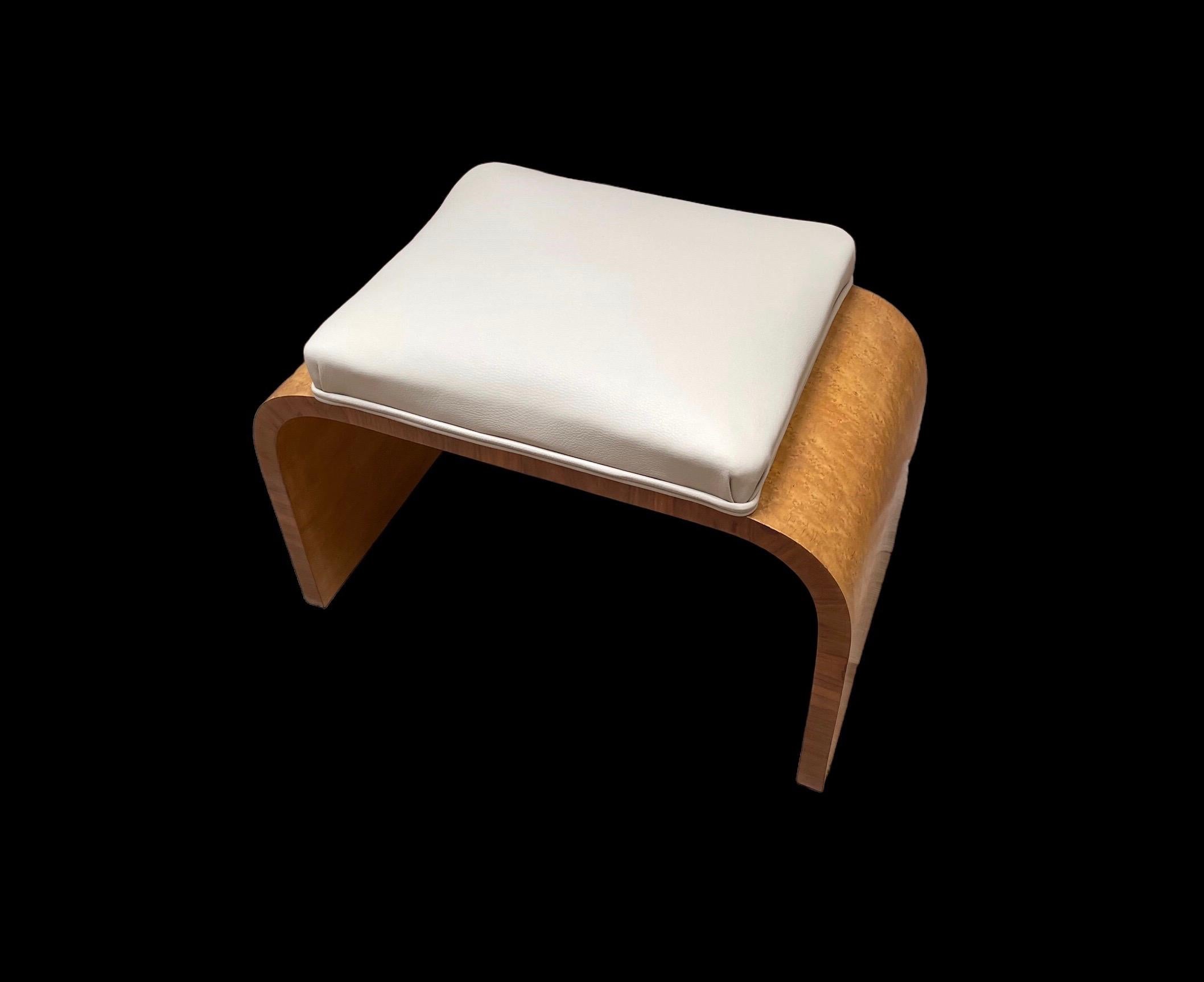 Art-Déco-Hocker von Harry und Lou Epstein (Britisch) im Angebot