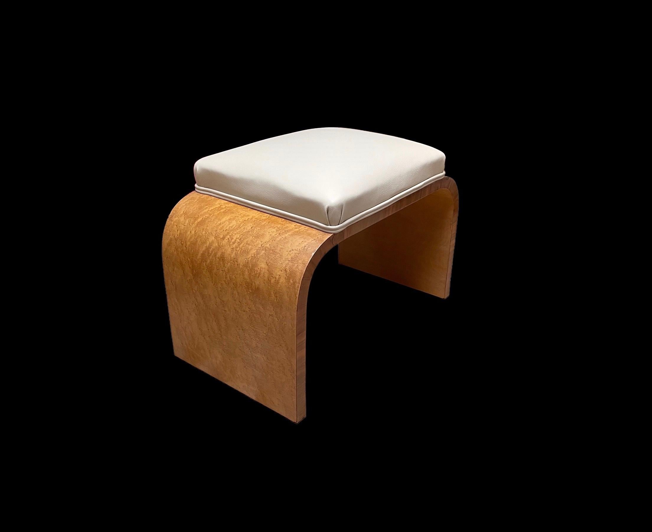 Art-Déco-Hocker von Harry und Lou Epstein im Zustand „Gut“ im Angebot in Lee-On-The-Solent, GB