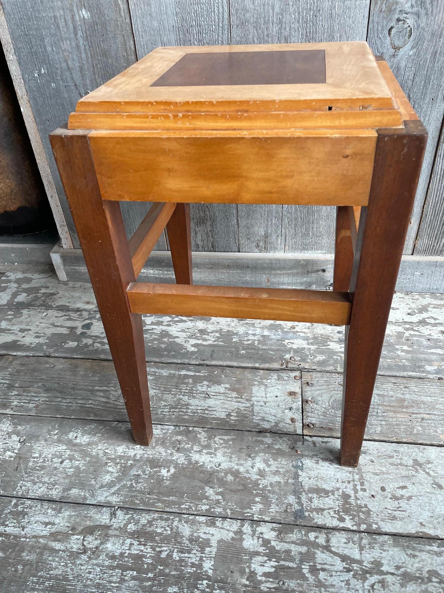 Tabouret Art Déco Bon état - En vente à Nivelles, BE