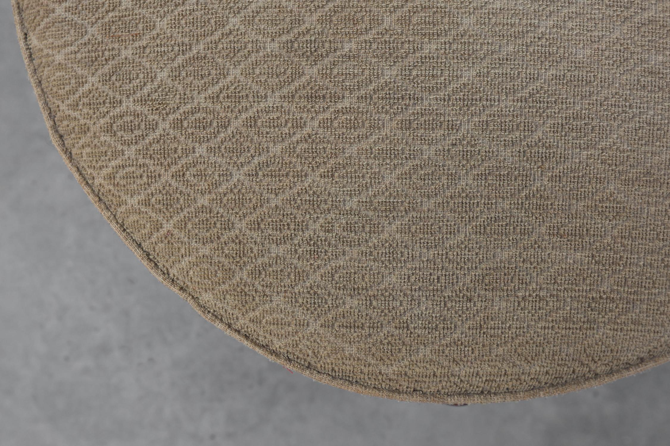 Tissu Art Deco stool in wood with original fabric, France ca. 1920 en vente