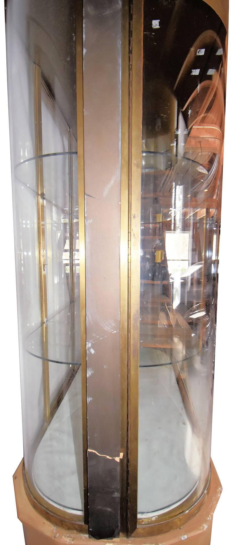 Art Deco Store Display Cabinet/Divider from Bullocks Wilshire In Excellent Condition In Van Nuys, CA
