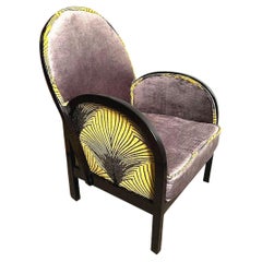 Art Deco Streamline English Chair, c1930
