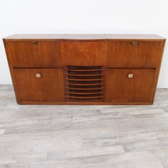Art Deco Streamline Entertainment / Bar Cabinet