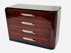 Cómoda Art Decó Streamline Moderne Atribuida D. Deskey Para Widdicomb C.1935