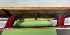 Design Art Déco / Streamline Modernista  Slitta da neve in legno