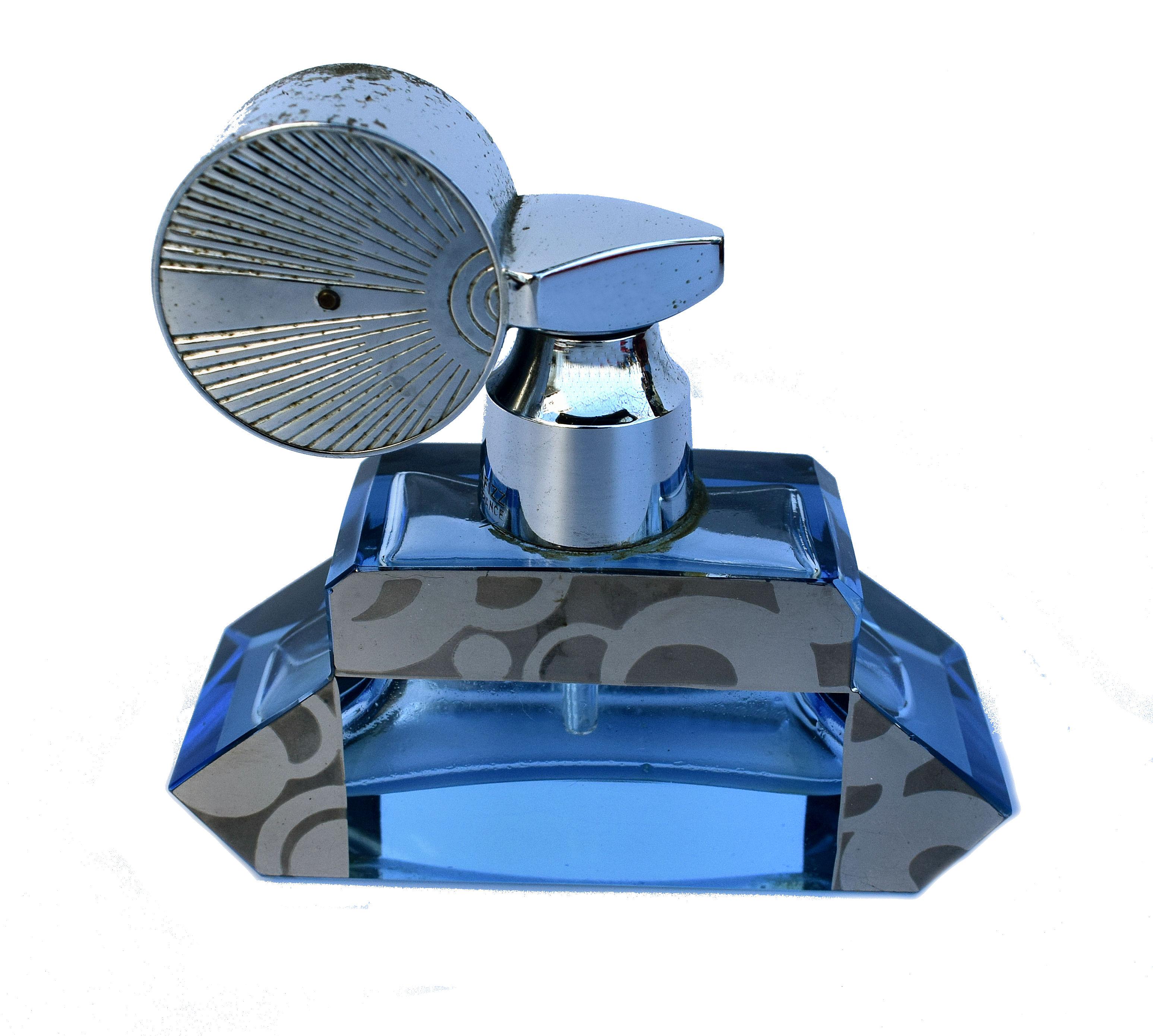 Art Déco Bottiglia di profumo Art Deco Streamline, anni '30 in vendita
