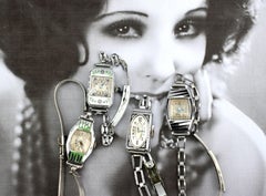Art Deco Stunning and Original Ladies Manual Wristwatch by Didsheim, circa 1930