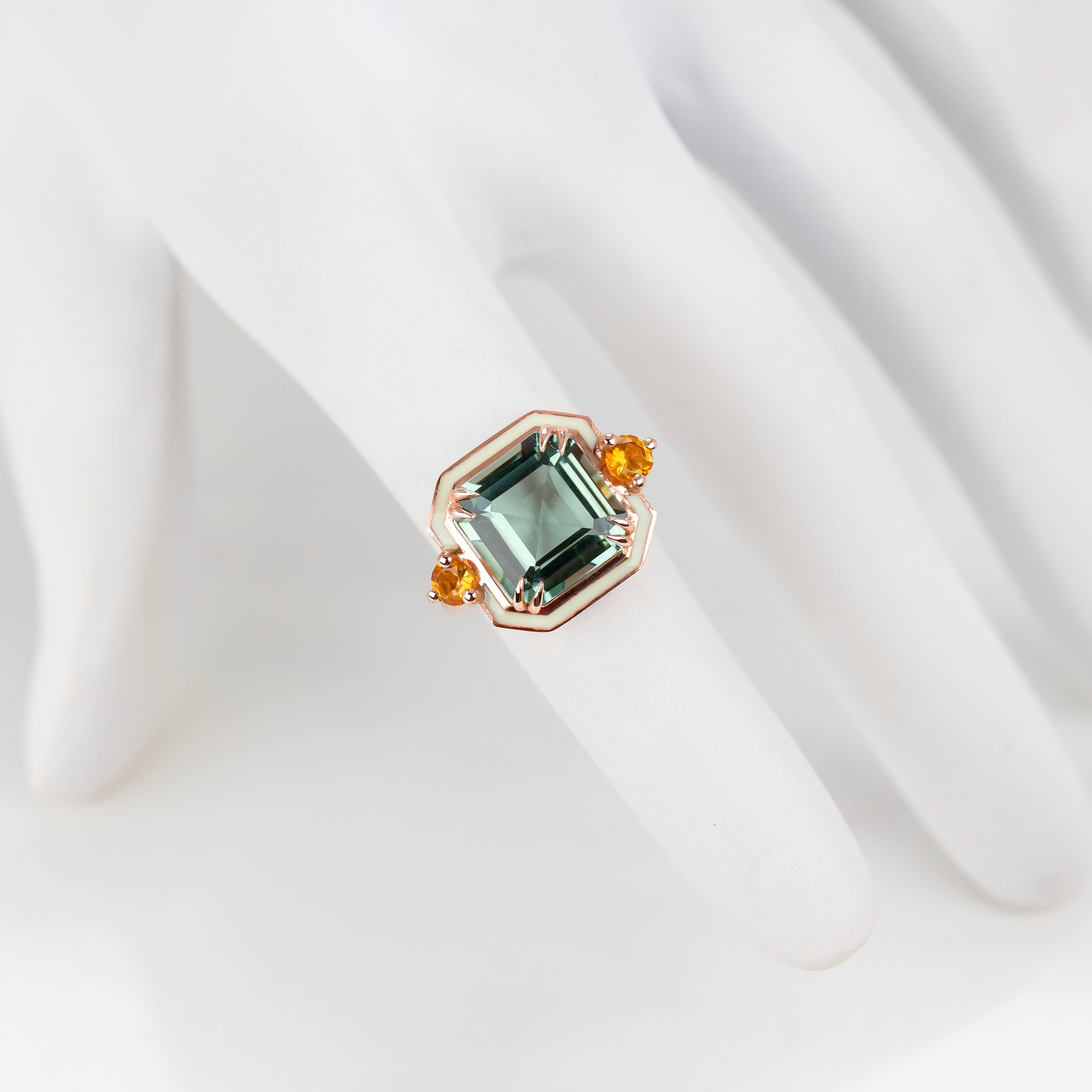 This ring was made with quality materials and excellent handwork. I guarantee the quality assurance of my handwork and materials. It is vital for me that you are totally happy with your purchases.

14K Solid Rose Gold. with hallmark.
Weight:
-5.50