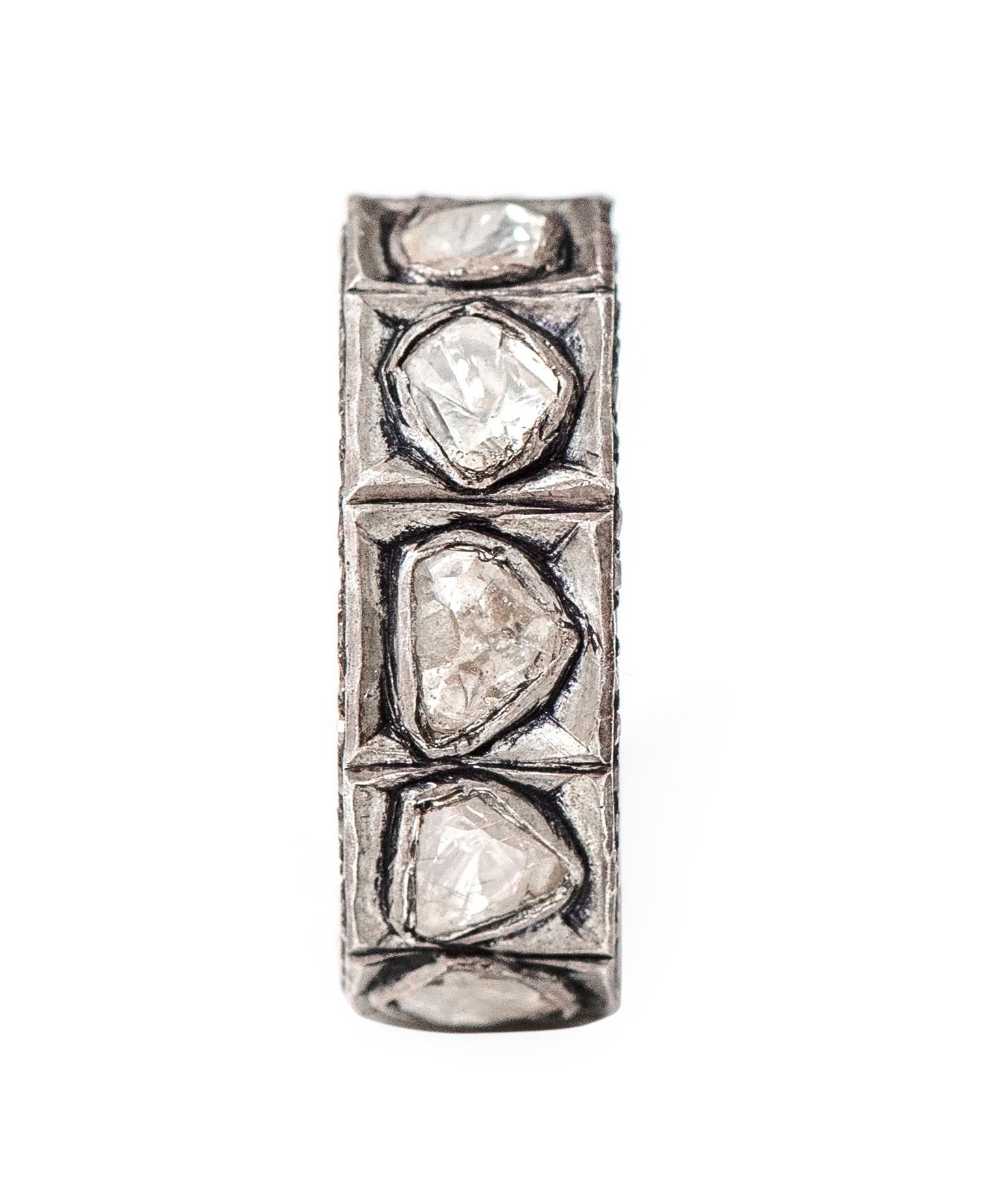 Eternity-Ring im Art-Deco-Stil mit 1,57 Karat Diamant (Viktorianisch) im Angebot